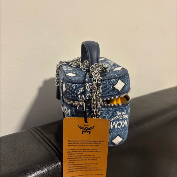 MCM Denim Blue small bag - Picture 11 of 12